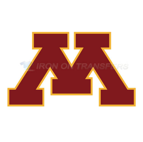 Minnesota Golden Gophers Iron-on Stickers (Heat Transfers)NO.5096